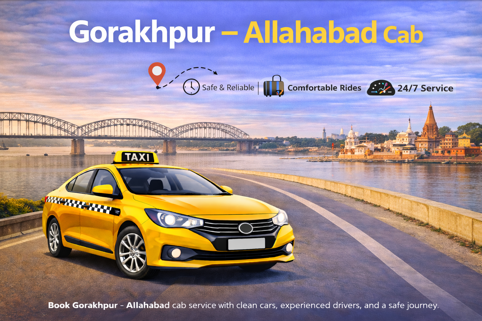 Gorakhpur To Allahabad Cab